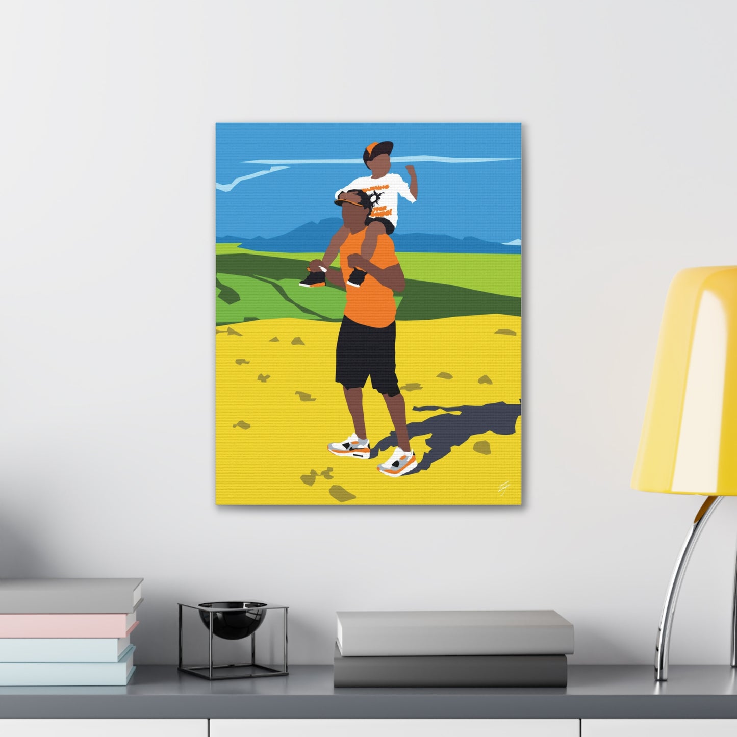 "Man Up" Canvas Gallery Wraps