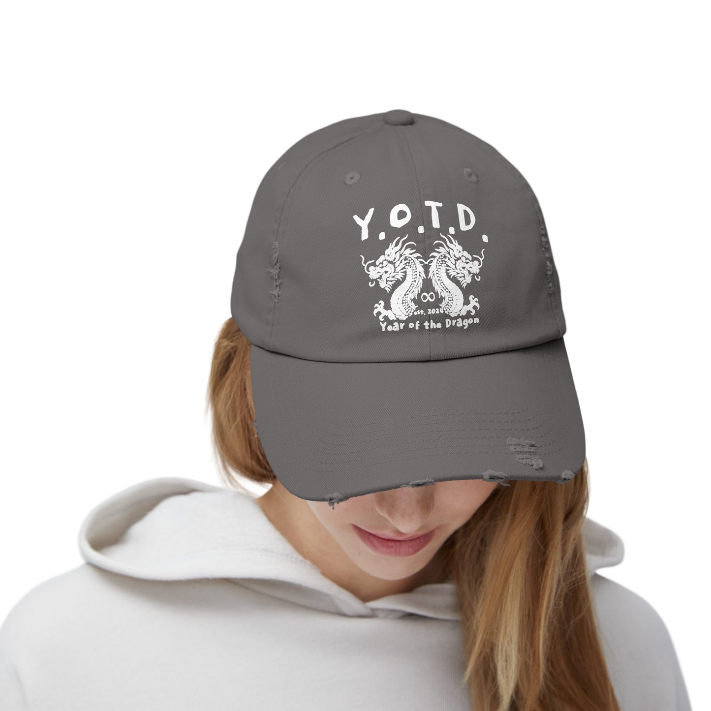 Unisex Distressed Y.O.T.D. Cap