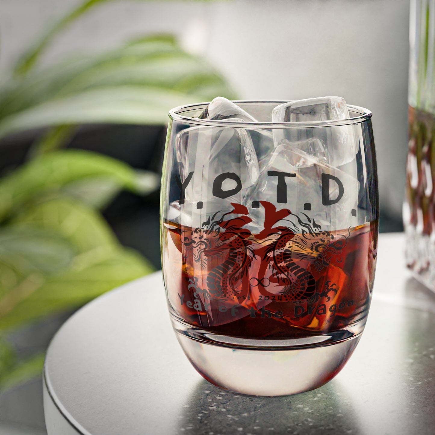 Y.O.T.D. Whiskey Glass
