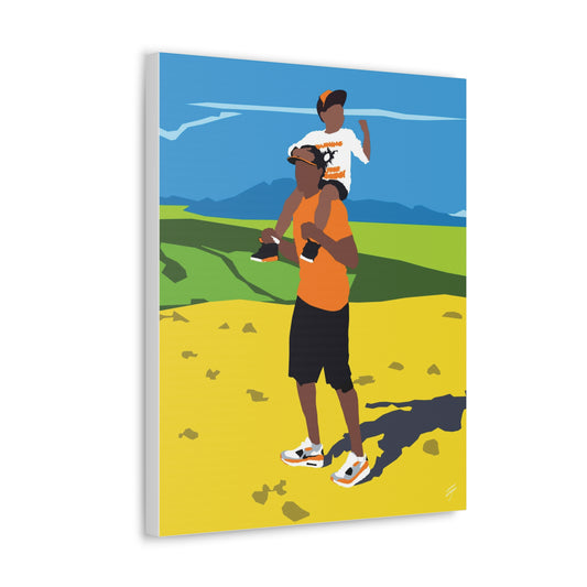 "Man Up" Canvas Gallery Wraps